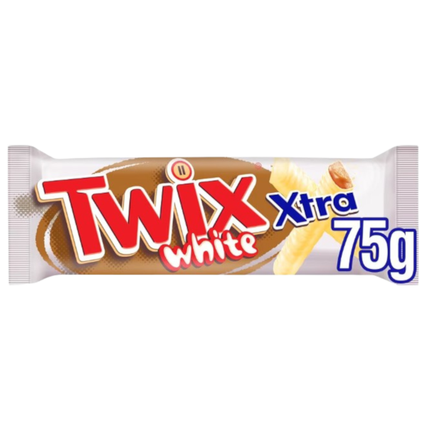 Chocolates Twix White Extra NPM 75g 30