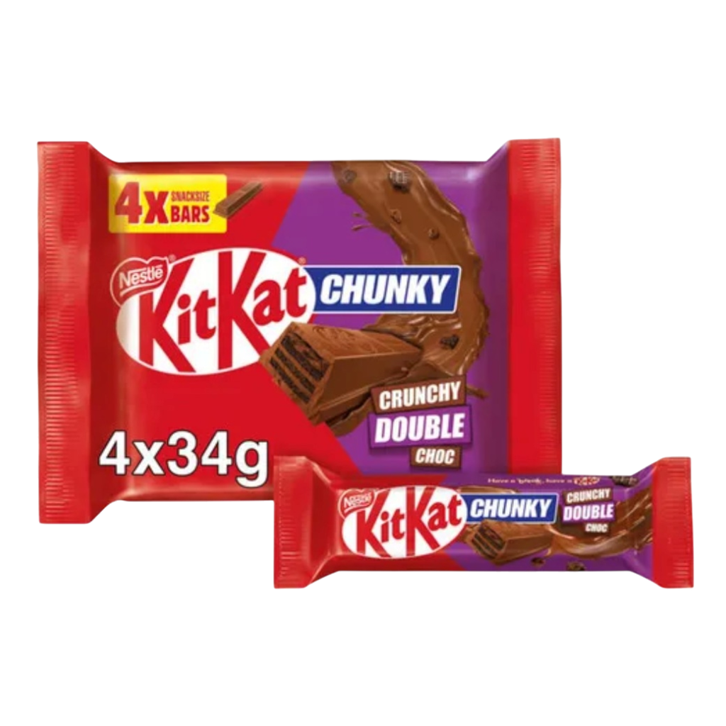 Kit Kat Chunky Double Chocolate MP(4x34g) 15s