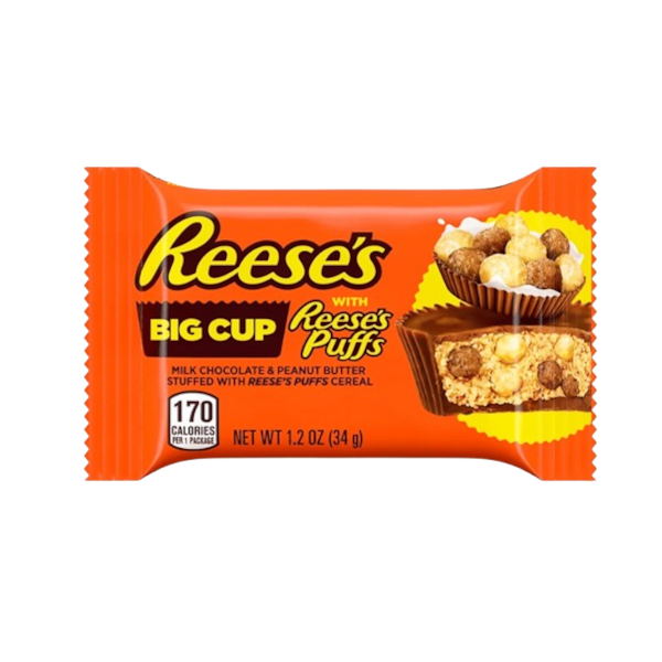 Chocolates Reese's Big Cup Puffs NPM 98g 144