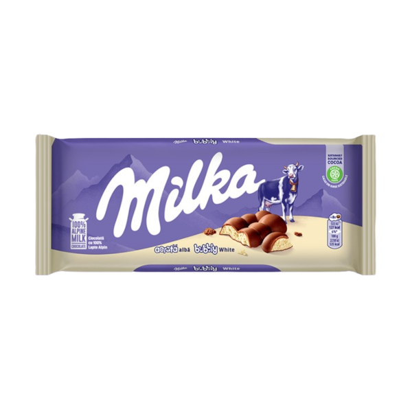 Chocolates Milka Bubbly White NPM 95g 15