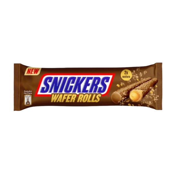 Chocolates Snickers Wafer Rolls NPM 24g 12
