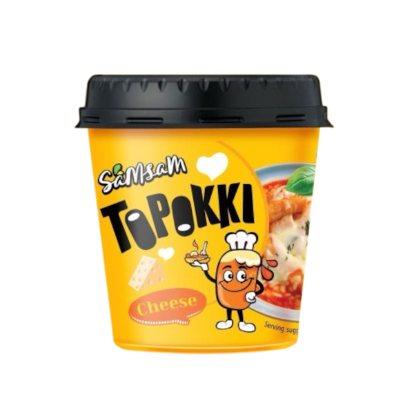 Snacks Topokki Korean Rice Cake Cheese NPM 120g 6
