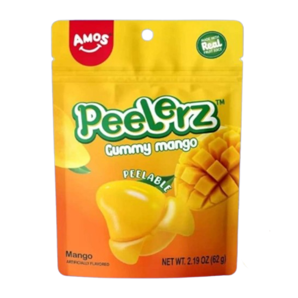 Sweets & Candy Amos Peelerz Mango NPM 65g 12