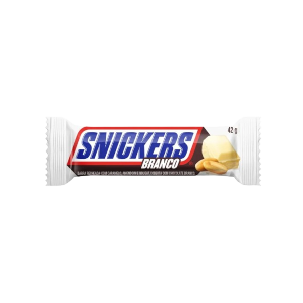 Chocolates Snickers White NPM 42g 20