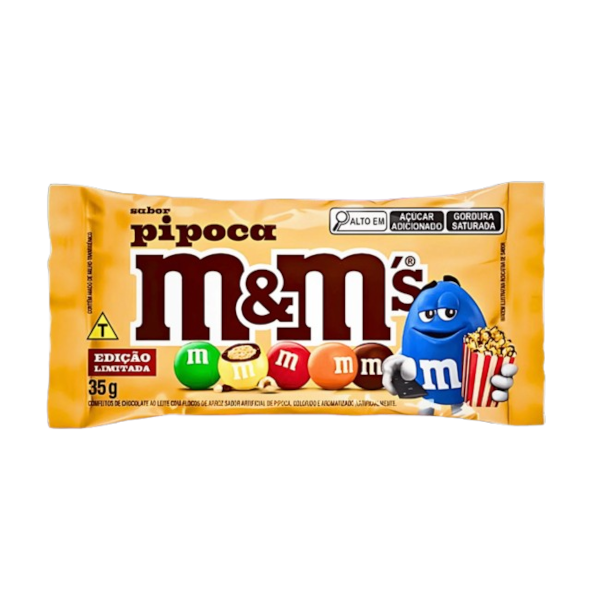 Chocolate Bags M&M'S Popcorn NPM 35g 18