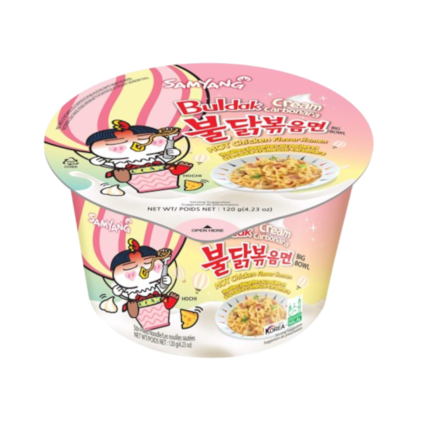 Noodles Samyang Bowl Cream Carbonara NPM 105g 16