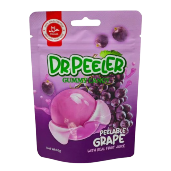 Sweets & Candy Dr Peeler Grape NPM 65g 12