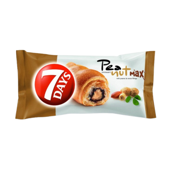 Snacks 7 Days Croissant Peanut NPM 80g 20