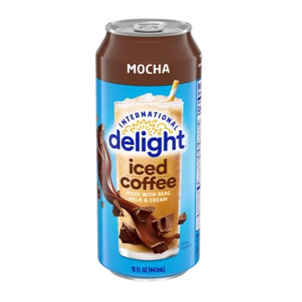 Drinks International Delight Iced Coffee Mocha NPM 443ml 12