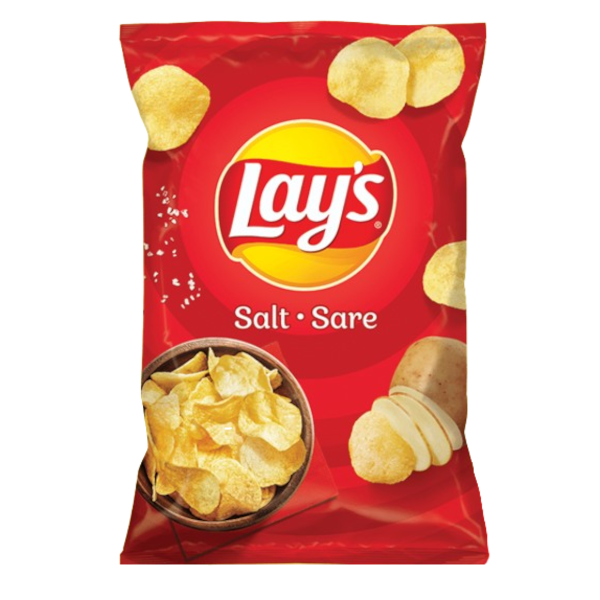 Crisps Lays Salt NPM 125g 1