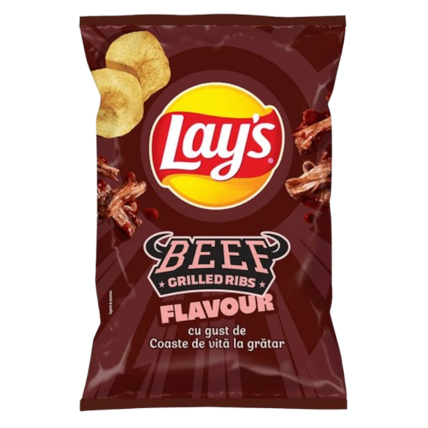 Crisps Lays Coaste Vita Gratar NPM 125g 1