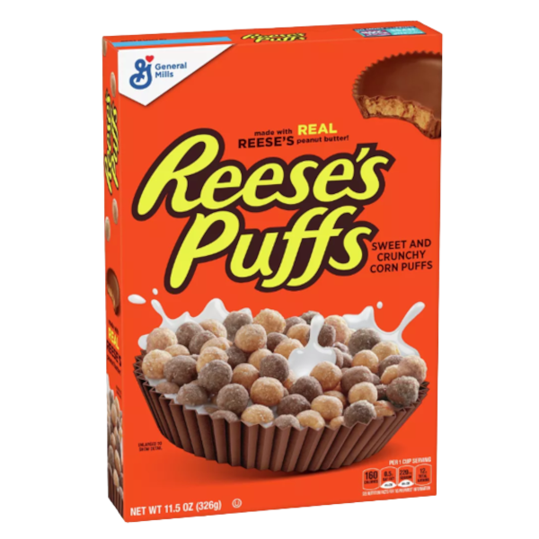 Cereals Reeses Puffs NPM 11.5oz 12