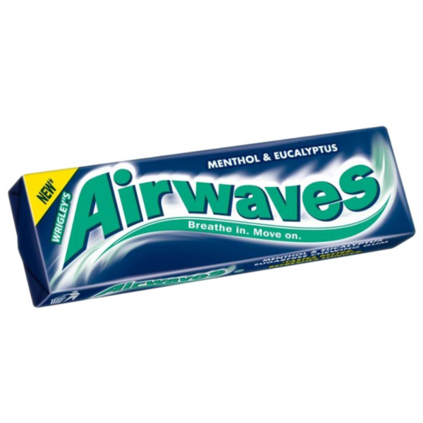 Chewing Gums Airwaves Eucalyptus and Menthol-Blue NPM 14g 30