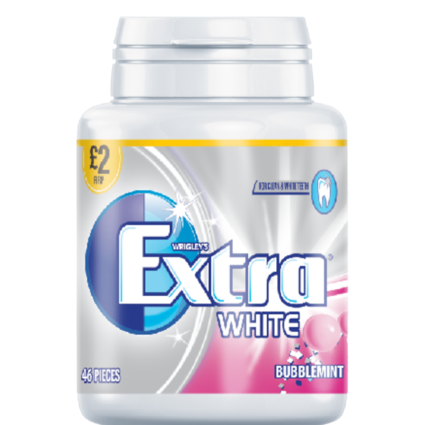 Chewing Gums Extra Bubblemint-White PM 2.00 46s 6