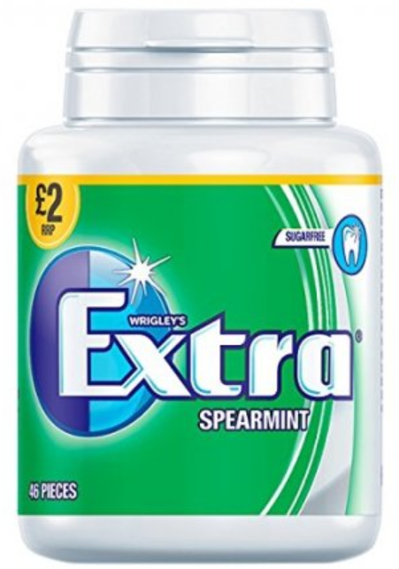 Chewing Gums Extra Spearmint Tubs PM 2.00 46s 6
