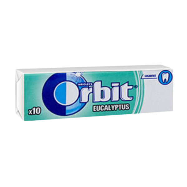 Chewing Gums Orbit Eucalyptus NPM 14g 30