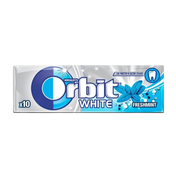Chewing Gums Orbit White Freshmint NPM 13.6g 30