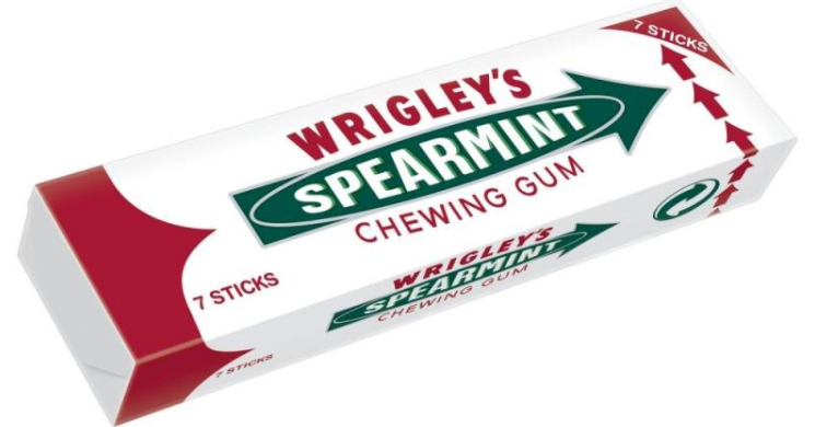 Chewing Gums Spearmint Wrigleys NPM 7s 14