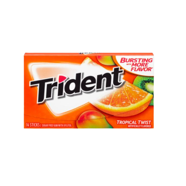Chewing Gums Trident Tropical Twist NPM 14s 12