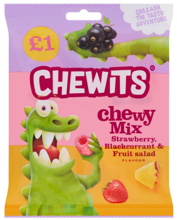 Chewy Dragees Chewits Chewmix PM 1.00 125g 12