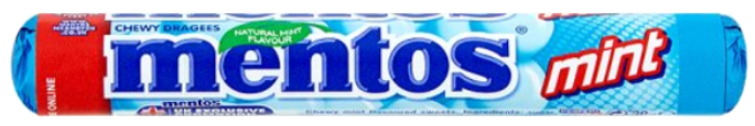 Chewy Dragees Mentos Mint NPM 38g 20