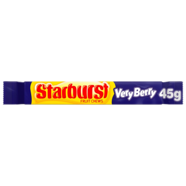 Chewy Dragees Starburst Very Berry Fruit Chews NPM 45g 24