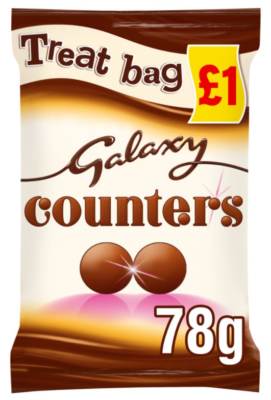 Chocolate Bags Galaxy Counters PM 1.00 - 20