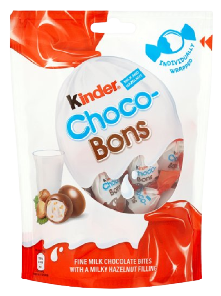 Chocolate Bags Kinder Chocobons PM 1.00 70g 10