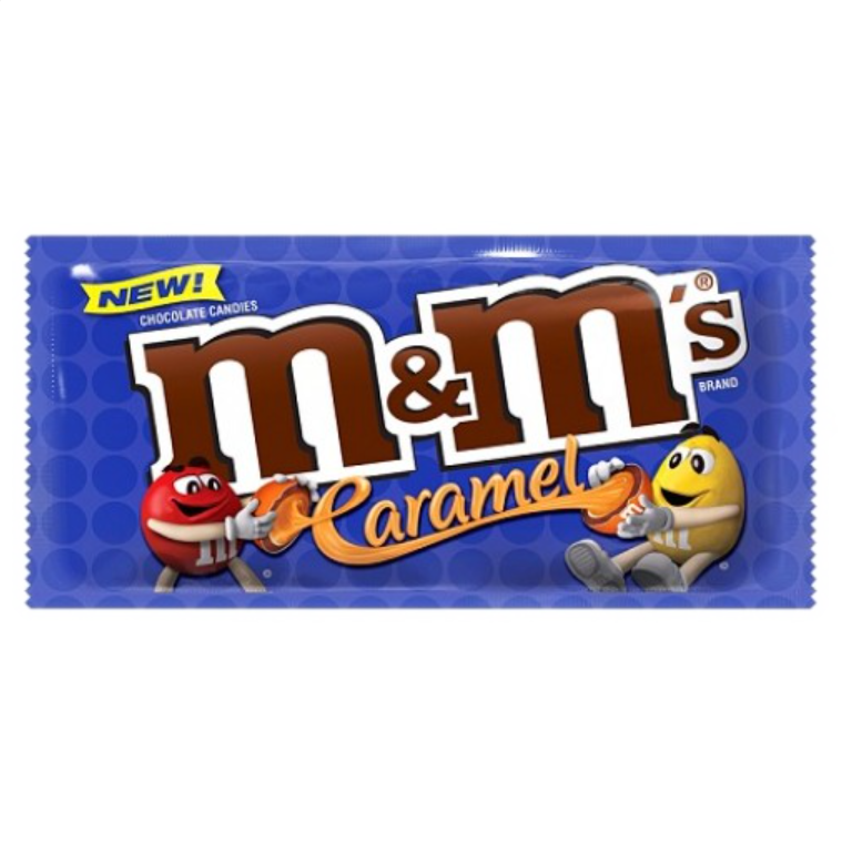 Chocolate Bags M&M Caramel NPM 40g 24