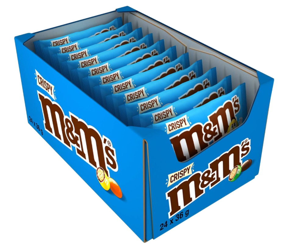 Chocolate Bags M&M's Crispy NPM 36g 24