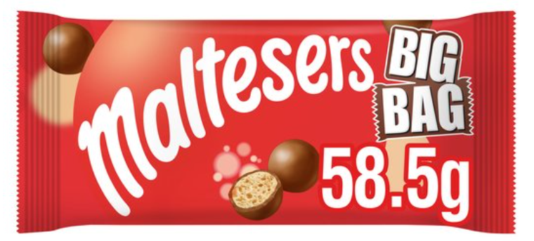 Chocolate Bags Maltesers-EU NPM 58.5g 25