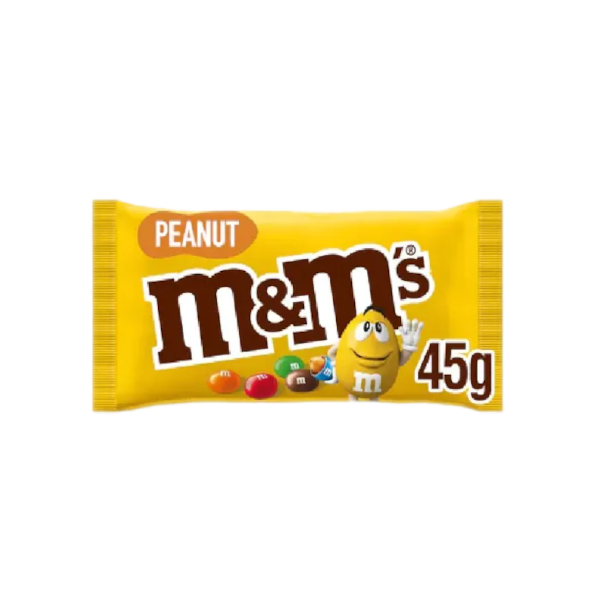 Chocolate Bags M&M's Peanut NPM 45g 24