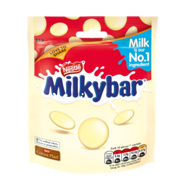 Chocolate Bags Milkybar Buttons NPM 94g 11