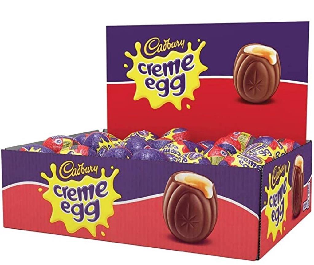 Chocolate Eggs Cadburys Creme Eggs NPM 40g 48