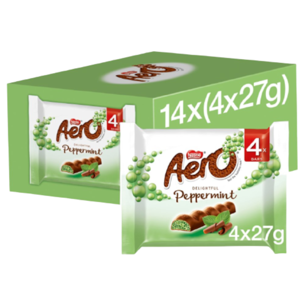 Chocolates Aero Bubbly Peppermint NPM 4s 27g 14