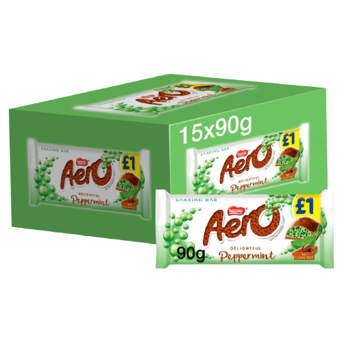 Chocolates Aero Giant Peppermint NPM 90g 15