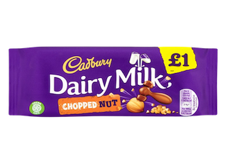 Chocolates Dairy Milk Chopped Nut PM 1.00 120g 22