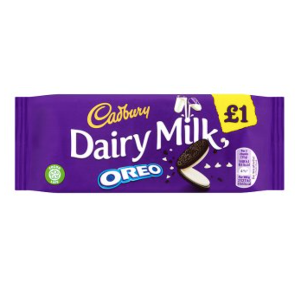 Chocolates Dairy Milk Oreo Bar PM 1.00 120g 17