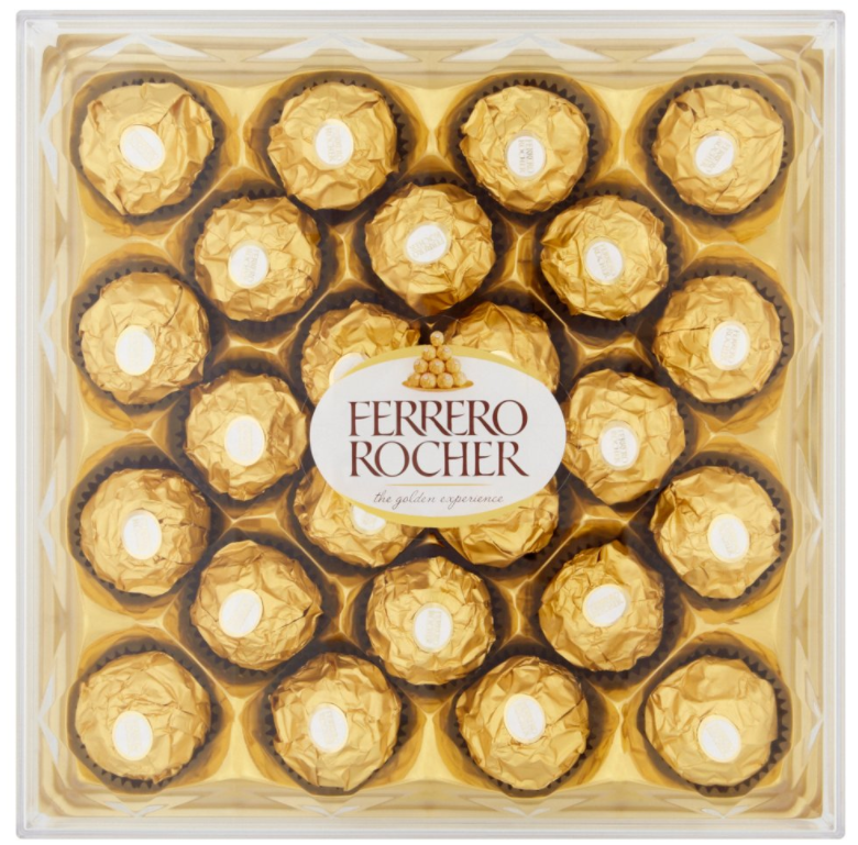 Chocolates Ferrero Rocher T.24 NPM 300g-24s 1