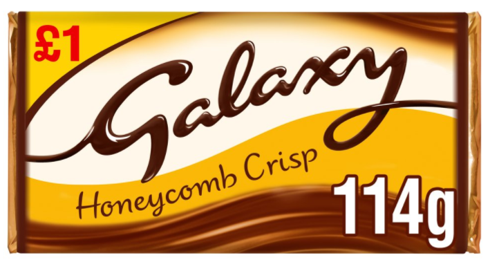 Chocolates Galaxy Honeycomb PM 1.00 114g 24