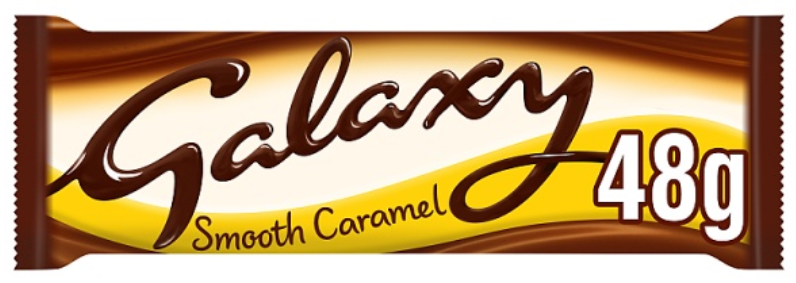 Chocolates Galaxy Smooth Caramel  NPM - 24
