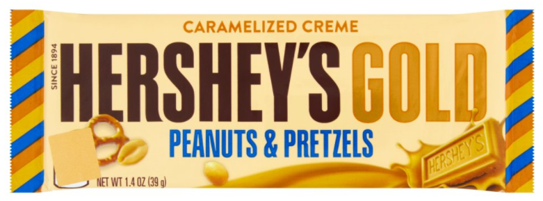 Chocolates Hershey Gold Bar NPM 39g 24