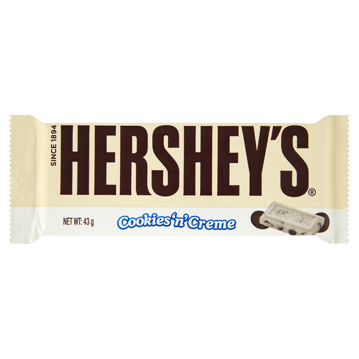 Chocolates Hersheys Cookies n Creme NPM 40g 24