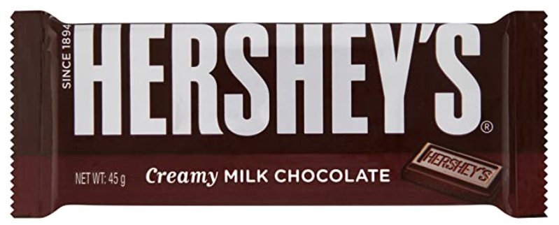 Chocolates Hersheys Creamy Milk Chocolate NPM 45g 36