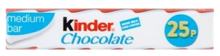 Chocolates Kinder Maxi Snack Bar PM 0.25 - 36