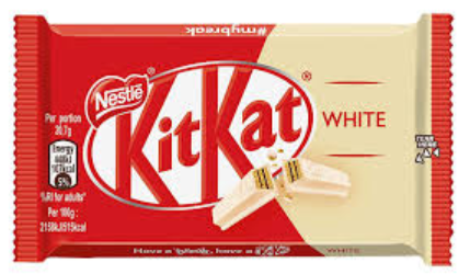 Chocolates Kit Kat White 4 Fingers NPM 41.5g 24