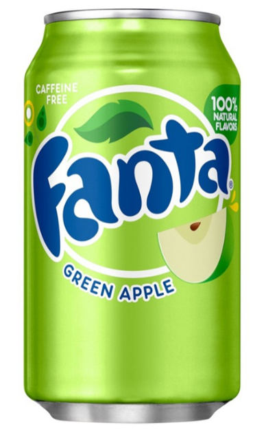 Drinks Fanta Green Apple NPM 355ml 12