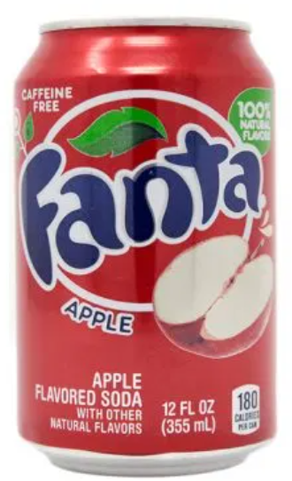 Drinks Fanta Red Apple NPM 355ml 12