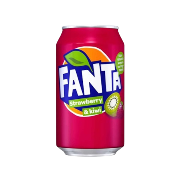 Drinks Fanta Strawberry & Kiwi NPM 330ml 24