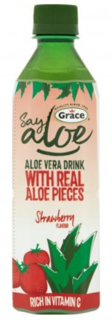 Drinks Grace Aloe Vera Strawberry NPM 500ml 12